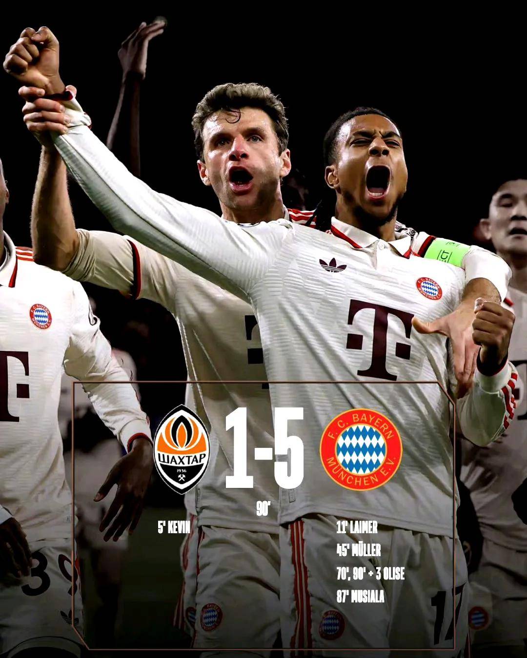 拜仁慕尼黑客场绝杀利物浦，成功晋级欧冠半决